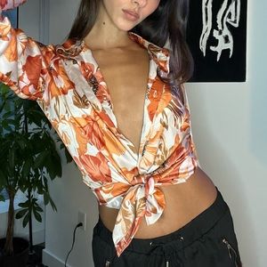 Floral blouse